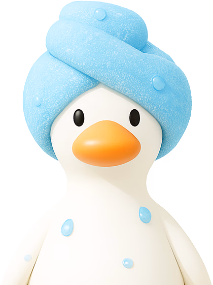 Fresh duck character